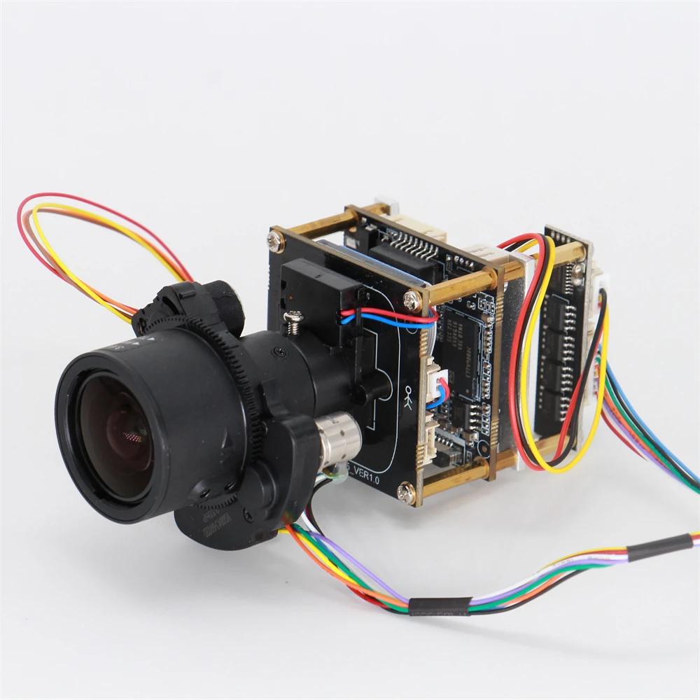 8MP 4K 60fps Starvis 2 Starlight IMX678+SD3403 3.6-11mm Motorized Zoom WIFI Camera Module SIP-K678U-3611