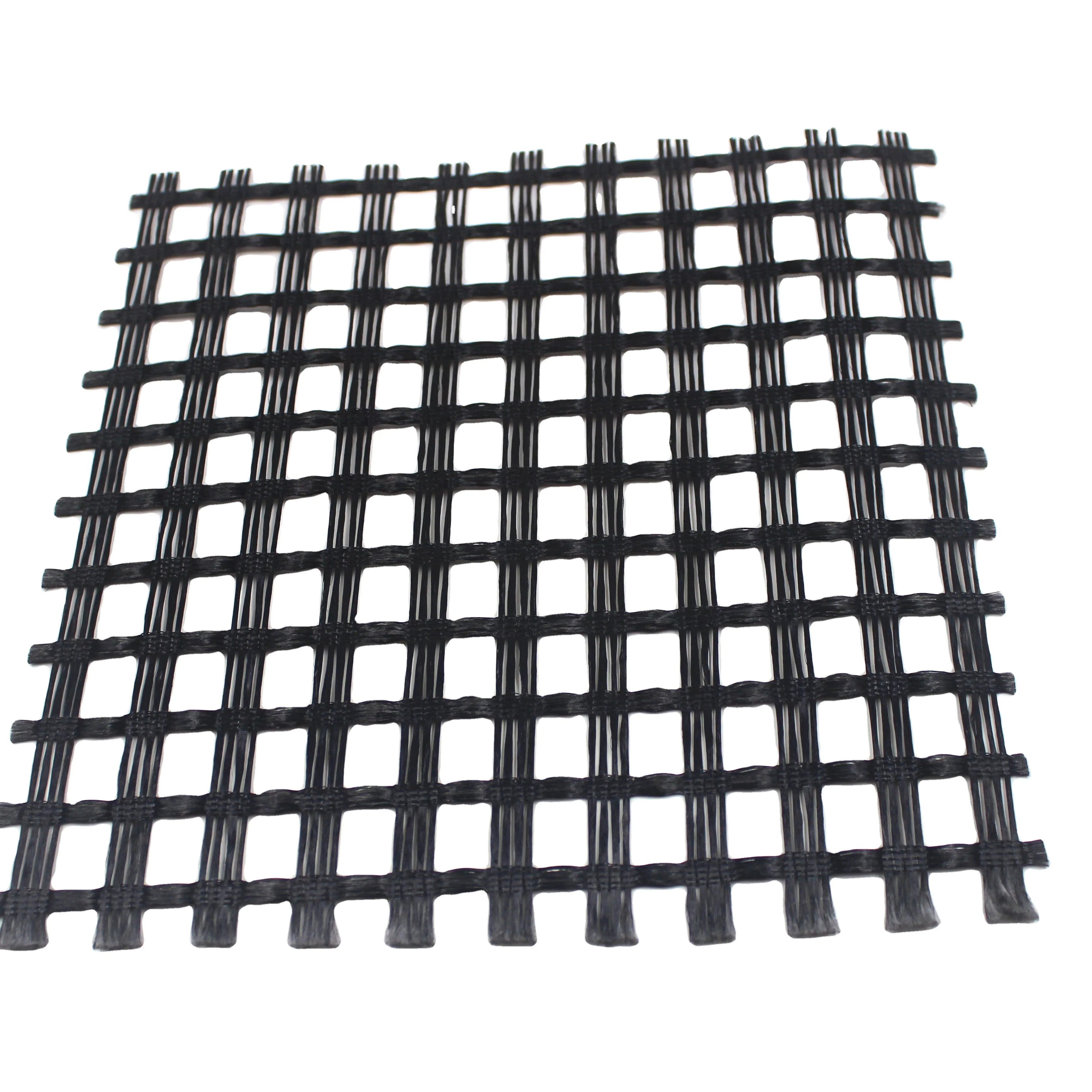 High tensile strength Polyester Geogrid