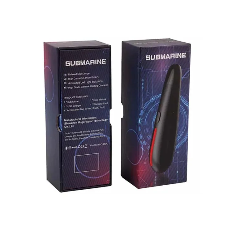 2019 dry herb vaporizer pen Submarine dry herb vape pen 2200 Mah dry herb vaping