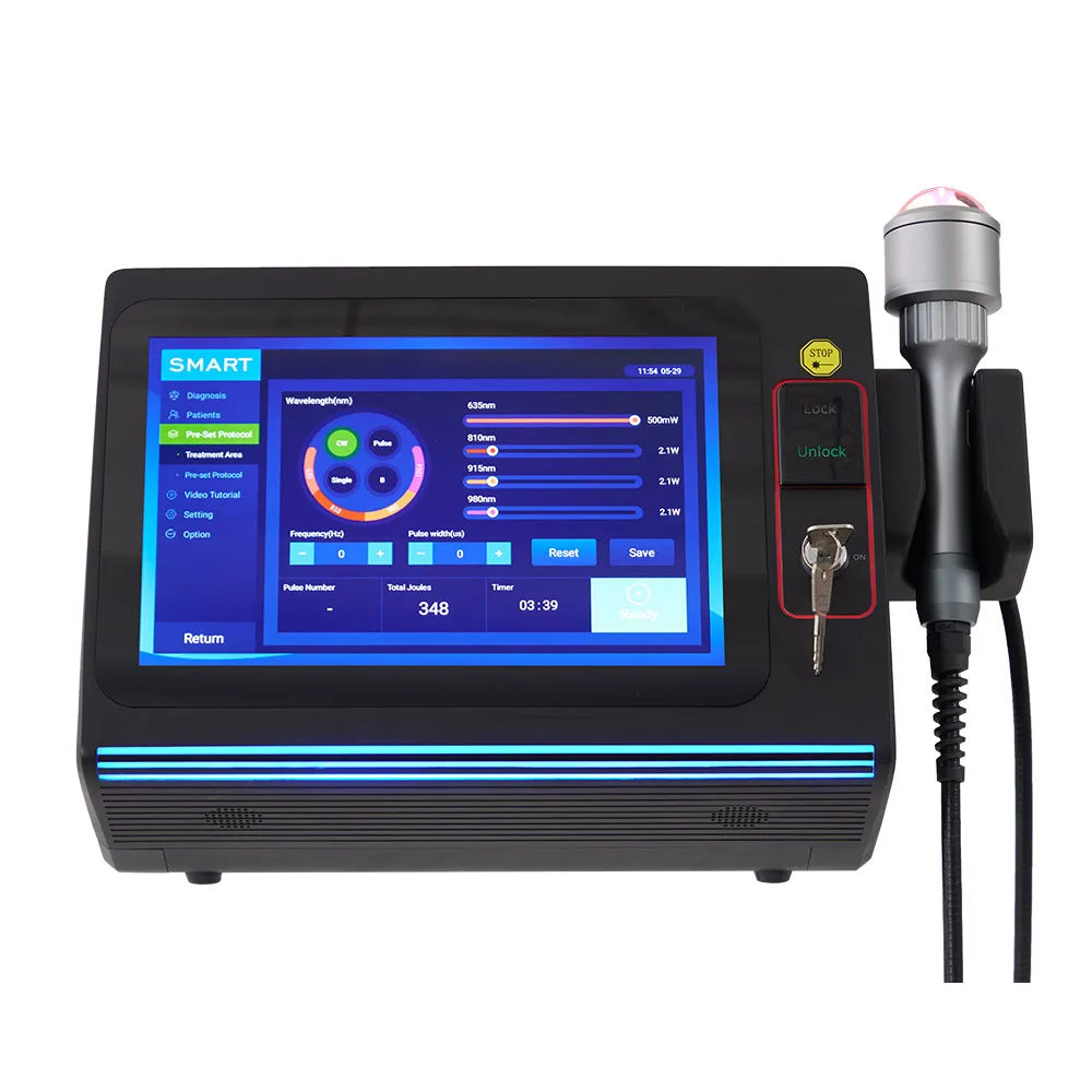 High Intensive Class 4 Cold Laser Pain Relief Device 30w-60w Laser 980nmtherapy Equipments