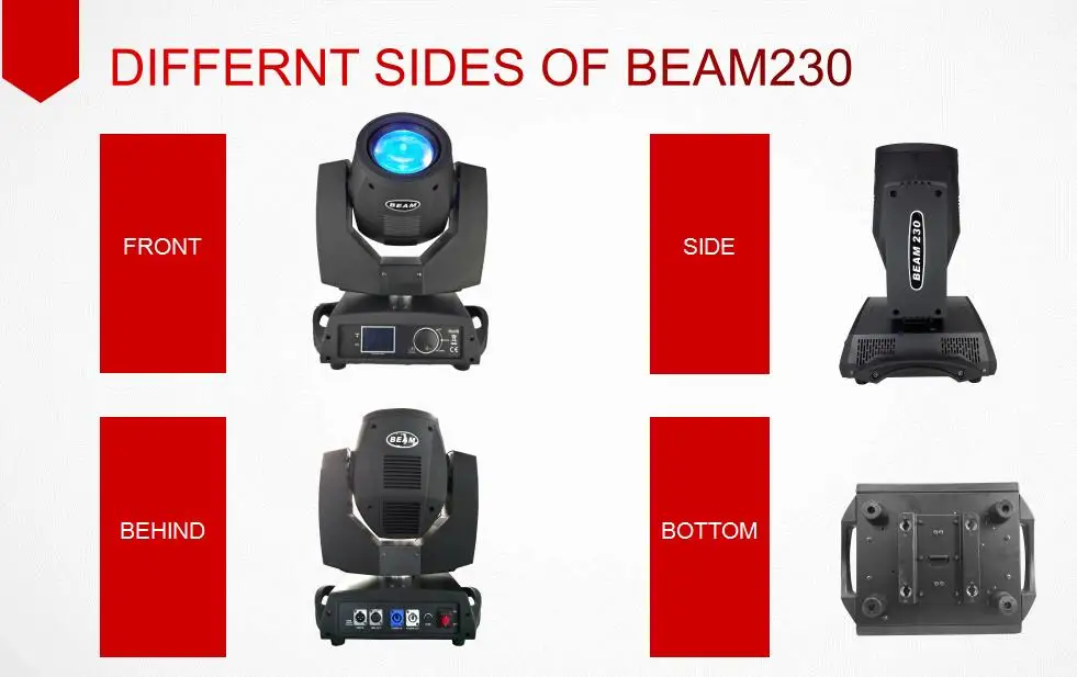 7R beam230 China moving head equipment
