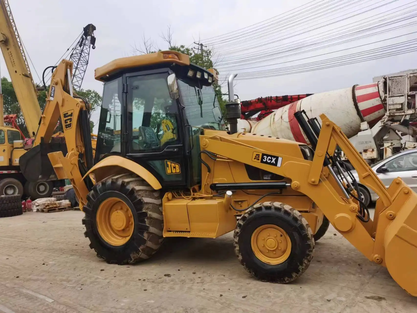 backhoe excavator loader 4x4 JCB 3CX 4CX cheap low price