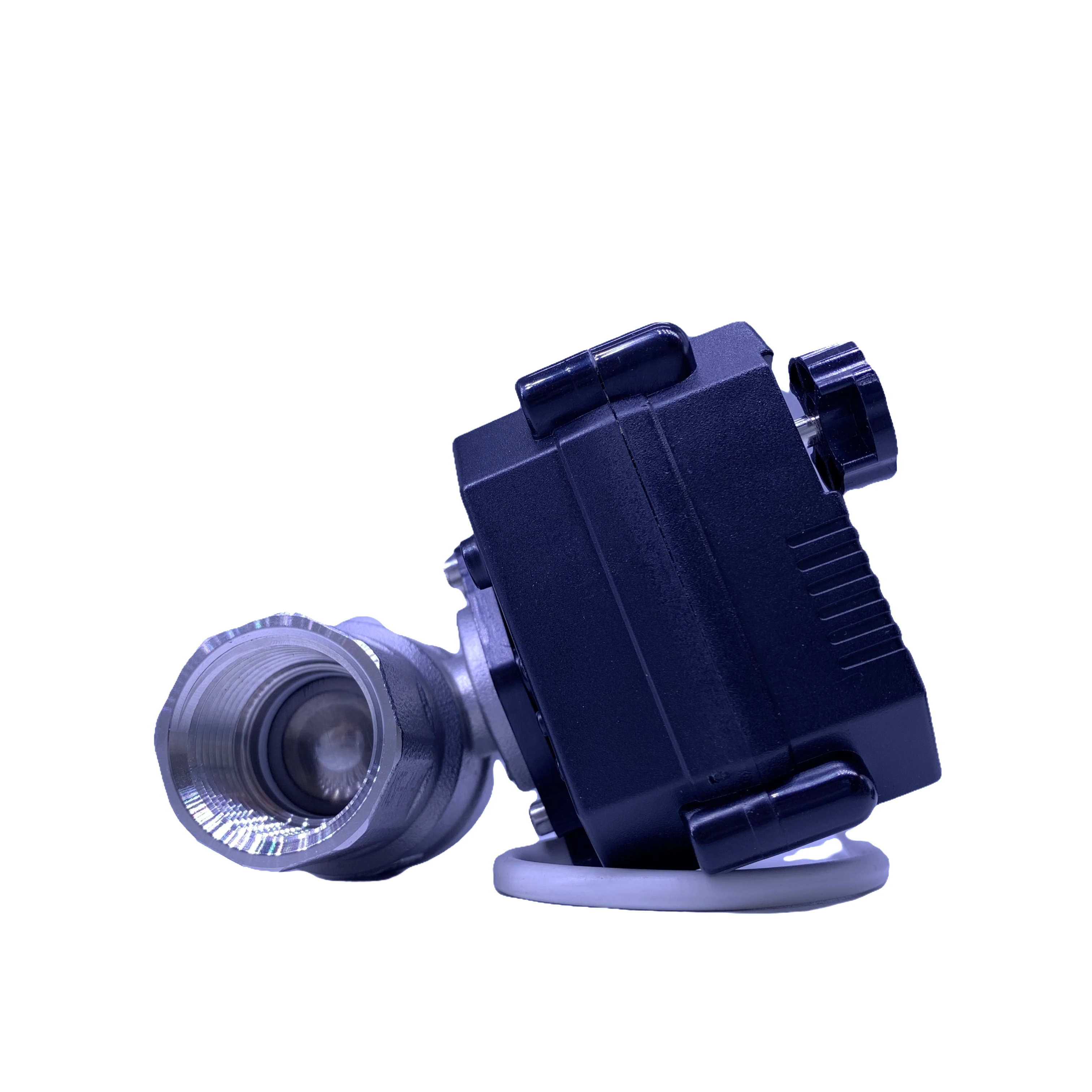 TOYI Two Way Stainless Steel Ball Valve Water Flow Control on/off type Electric Motorized Actuator Ball Valve