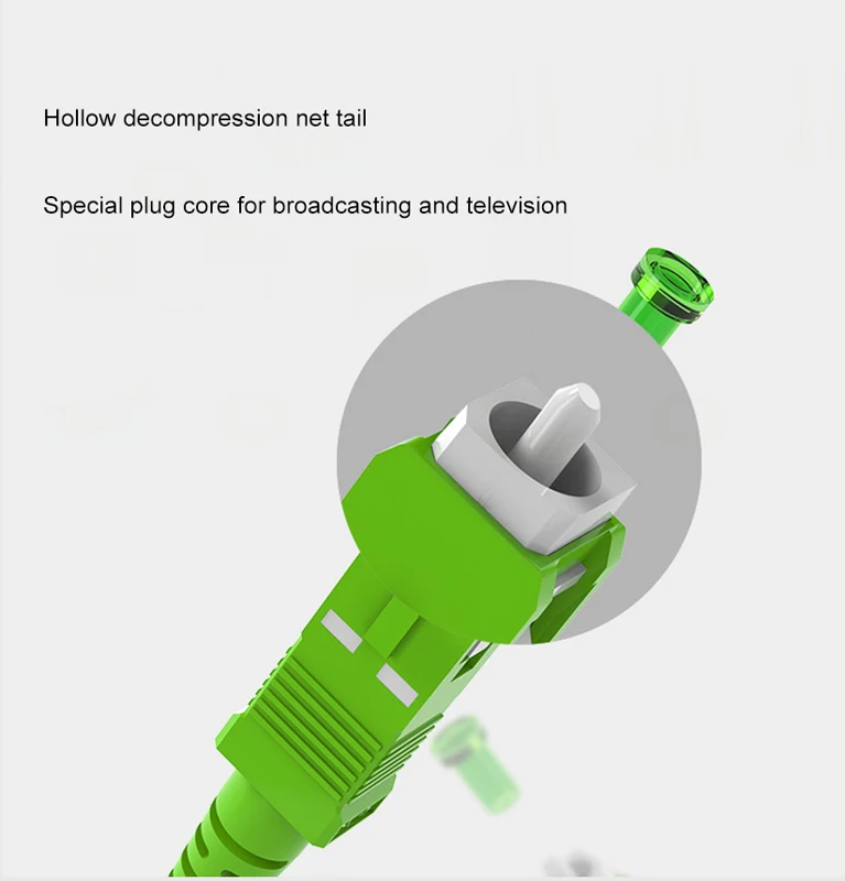 Good Quality Factory Price Optic Fiber Patch Cord SC APC Singlemode Duplex LSZH 3.0mm Optical Fiber Patch Cord