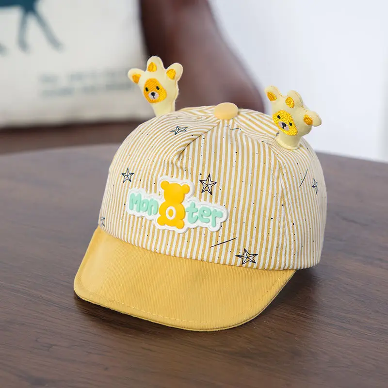 Popular new cute design peaked cap causal outside baseball hat cap baby hats & caps