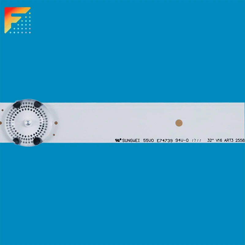 Wholesale Price 32 Inch TV Backlight LED Strip For 32LH530V LC320DUE-FJM1 LC320DUE-FJM4. 32'V16 ART3 2558 REV 1.7 6 6916L-2558A