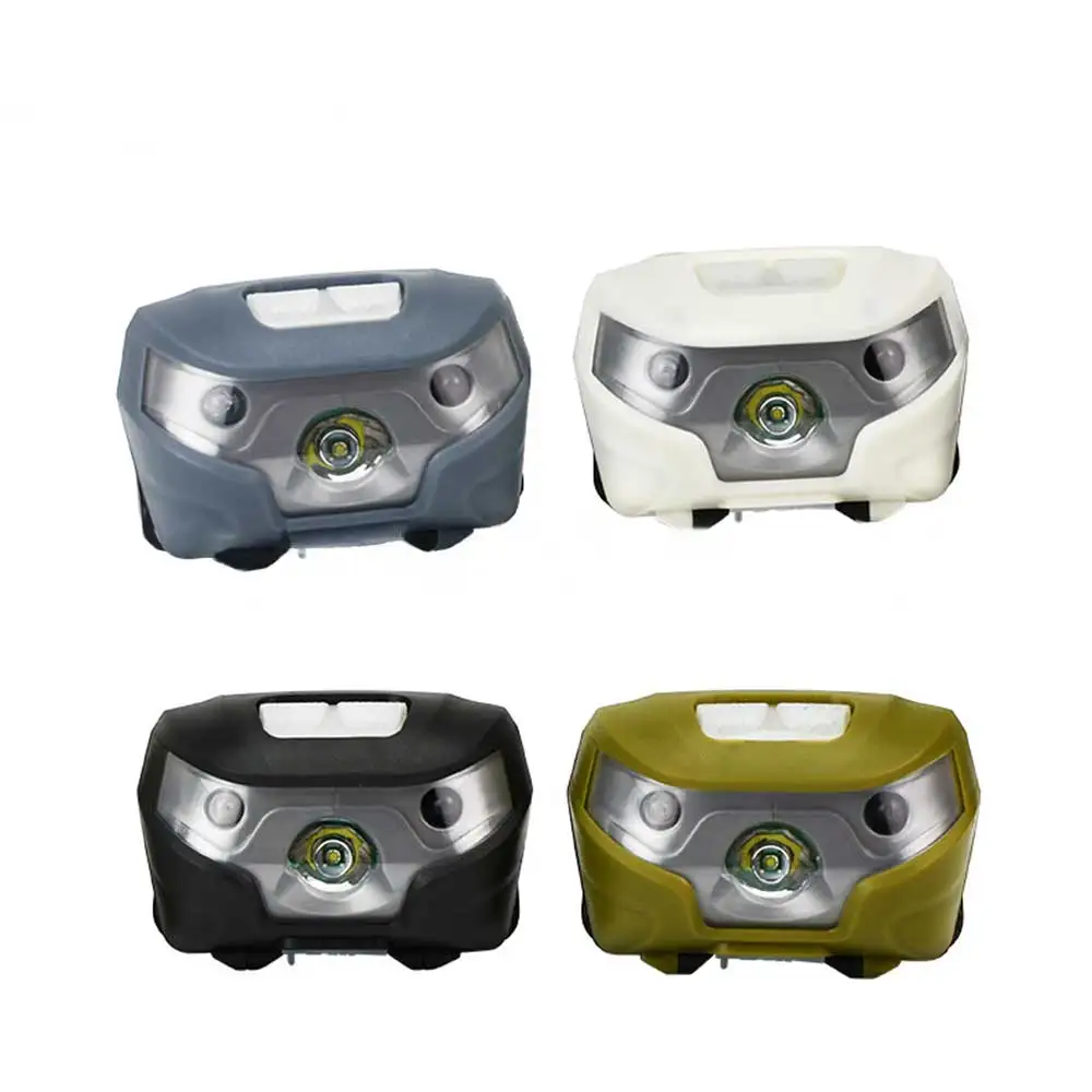 Outdoor LED Headlamp, USB Rechargeable IP33 Waterproof Headlight