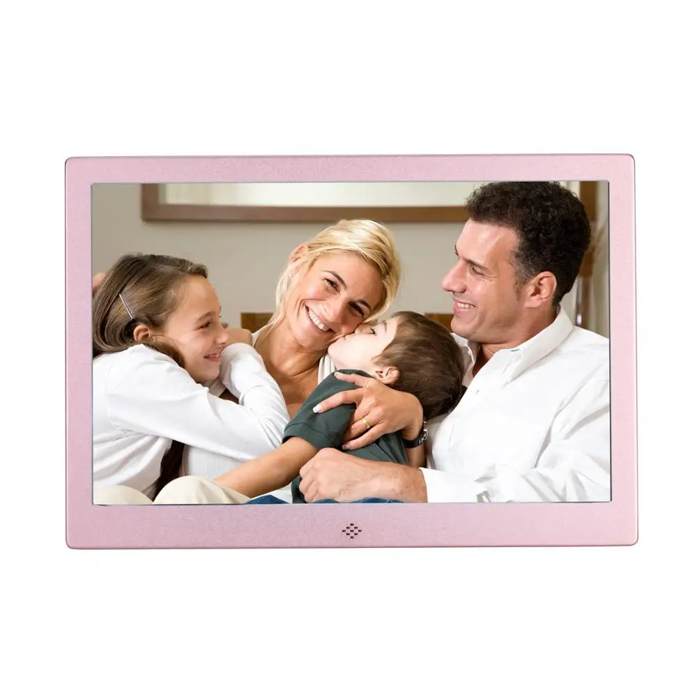 Wifi цифровые фоторамки, 12 дюймов HD светодиодный цифровой кадр 1280 800 широкий экран Поддержка 1080P видео/Музыка Shuffle