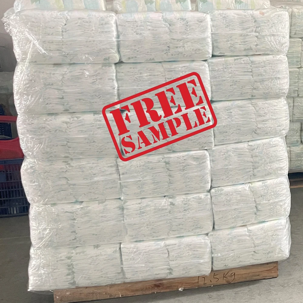Big Factory Rejected Baby Diaper Stocklot High Quality B Grade Baby Diaper In Bales Made In China