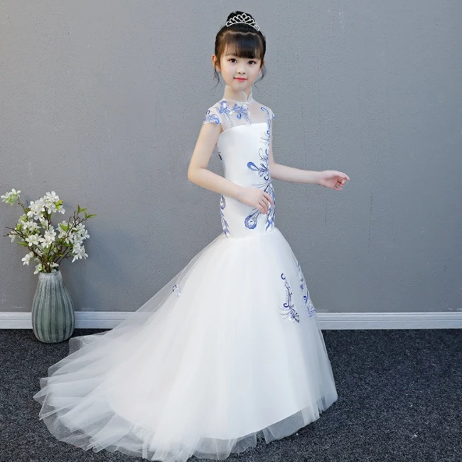 
SE6456 Wholesale pretty stunning girls gala party dress long lace evening dresses 