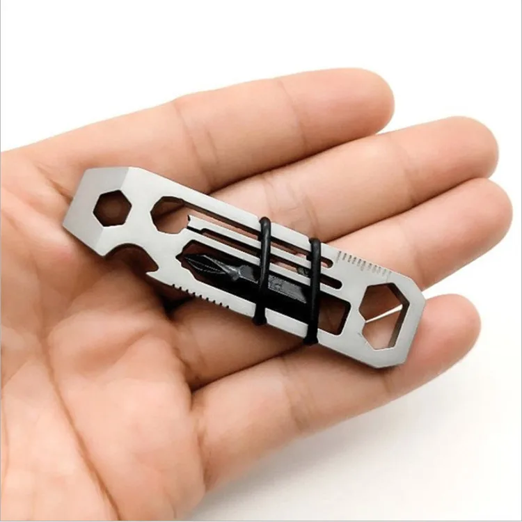 New Design Outdoor Portable Pocket Multi Purpose Wrench Tool and Screwdriver