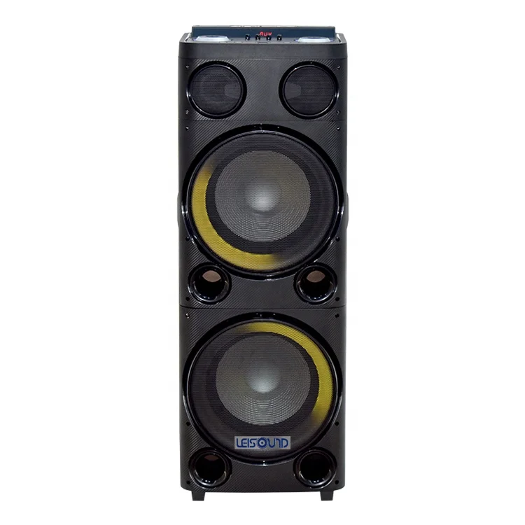 Professional Active  Stage pair Speaker Double 12inch  Powered Active Speaker  For Party