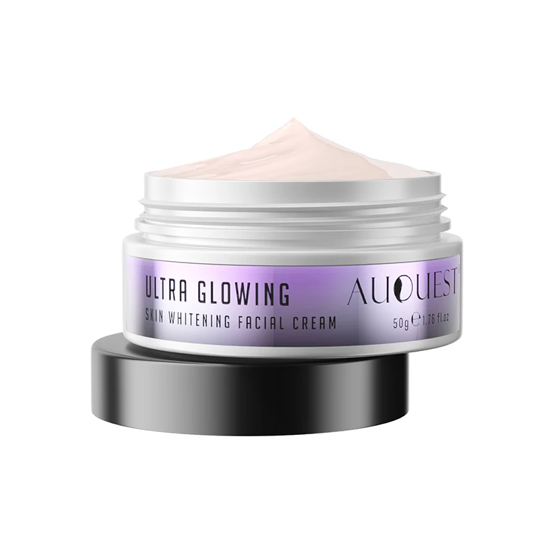 Custom logo ultra glowing skin whitening facial cream private label organic Dark Spot Remover Moisturizing face cream