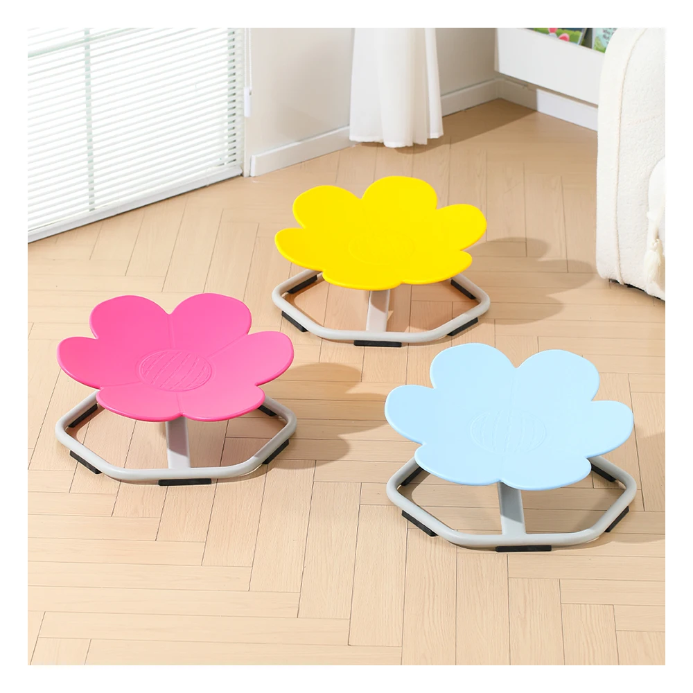 Sensory training toys are suitable for children with autism Non slip seat metal base  rotating chair body coordination training