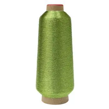 Wholesale High Quality Mx Ms Color Metallic Yarn Embroidery Thread Metallic Yarn Thread For Weaving