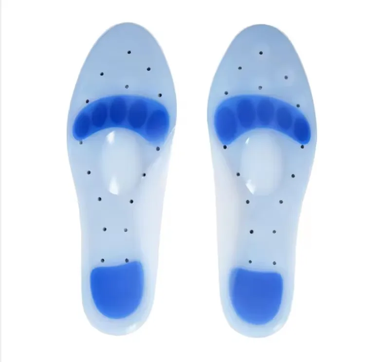 Silicone Insole for Shoes Suppliers Leemat Soft Silicone Chinese OEM Silicone Gel Insoles for Footwear Machine Plantillas De Gel