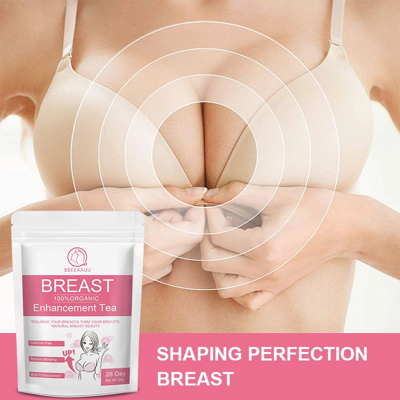 OEM/ODM 14 Days Wholesale Natural Breast Enlargement Tea Herbal Breast Firming Enhance and Beauty Boobs Tea