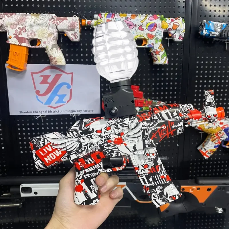 Multiple styles and colors Blaster guns Electric AKM47 splatter ball Water gel Beads toy guns