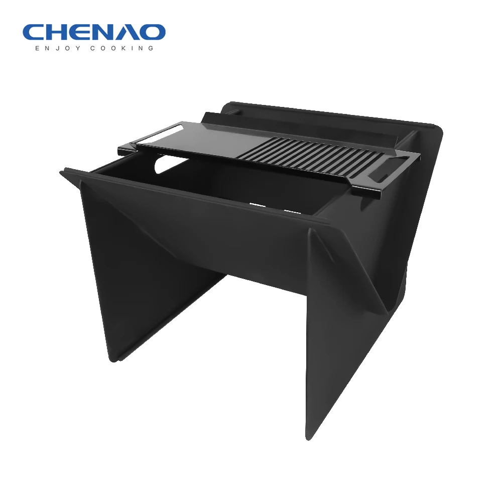 20 Inch Modern Garden Cast Iron Outdoor Used Square Wood Burning Steel Fire Pit For Outdoor Camping