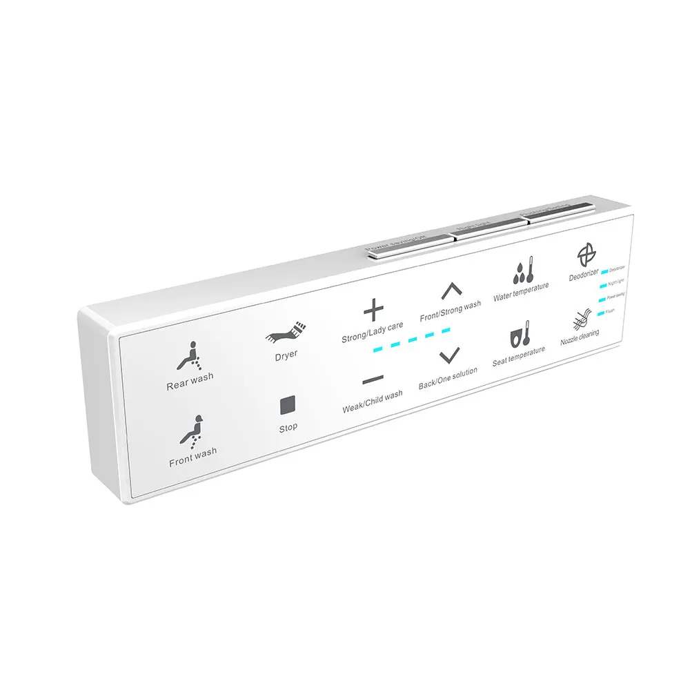 Toilet accessories waterproof rating IPX4 2.4G wireless remote control smart toilet