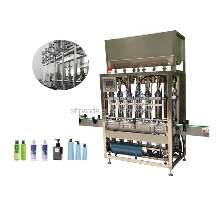 Hand Wash Shower Gel Liquid Soap Shampoo Automatic Filling Machine