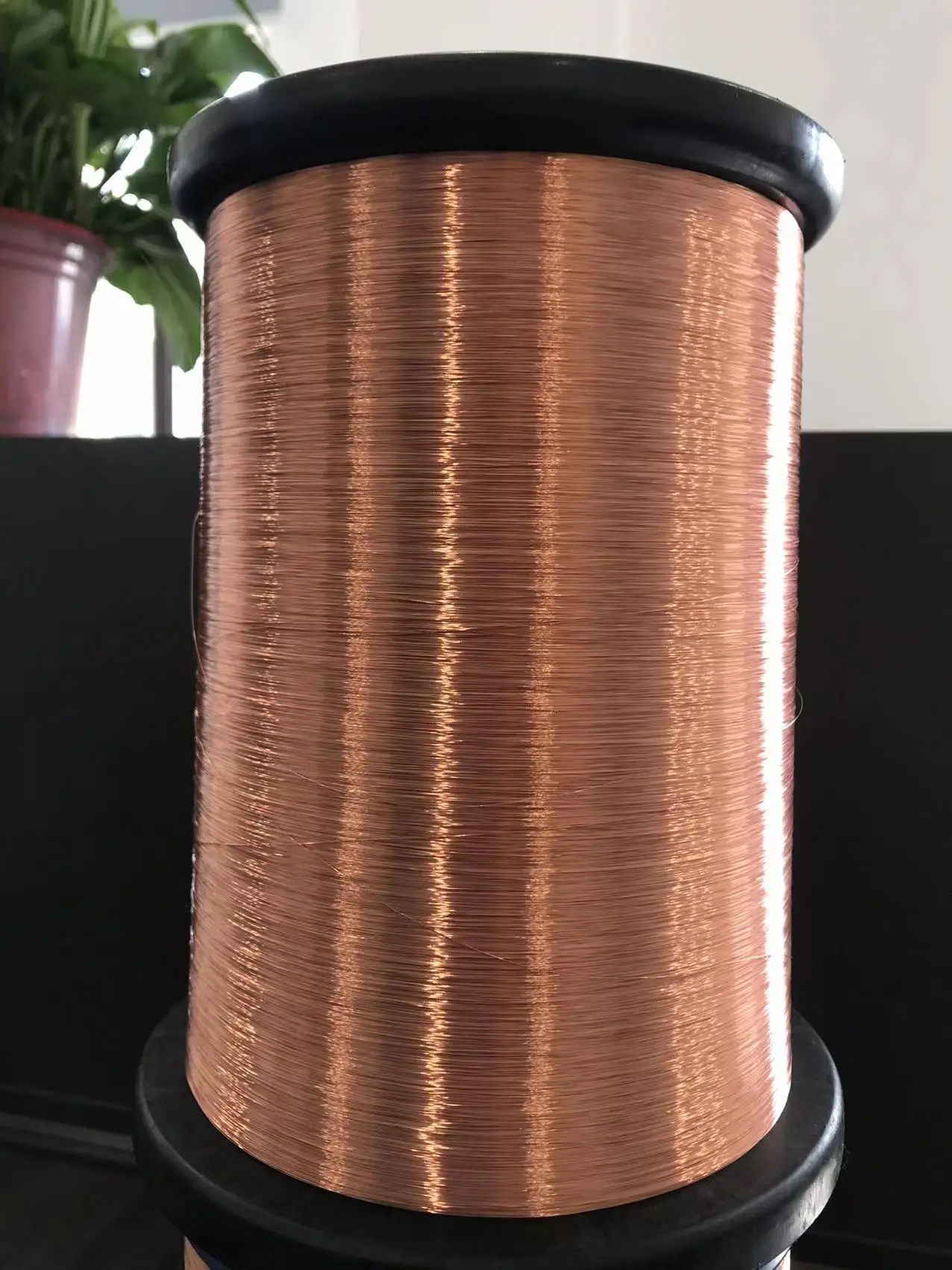 CCA pure Copper clad aluminum winding wire 155  degree 28 AWG Diameter 0.32mm solderable polyurethane enameled CCA wire