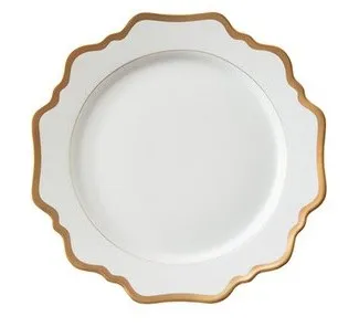 factory outlet Wholesale colorful wedding Plastic Charger plate for event and dinner