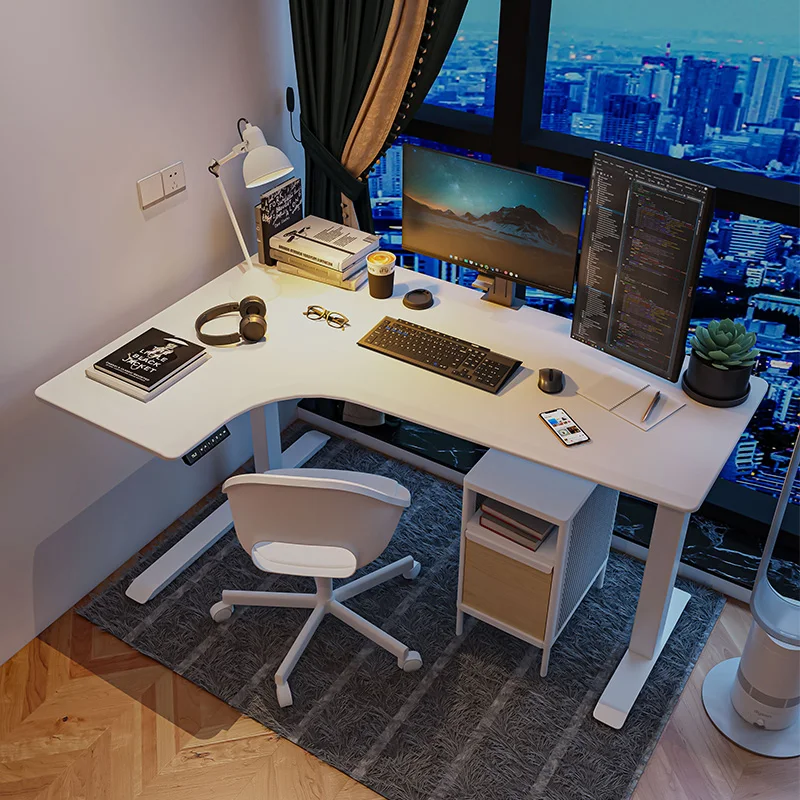 Многофункциональный l-образный компьютерный стол, Недорогой Офисный стол, угловой современный стол для домашнего офиса