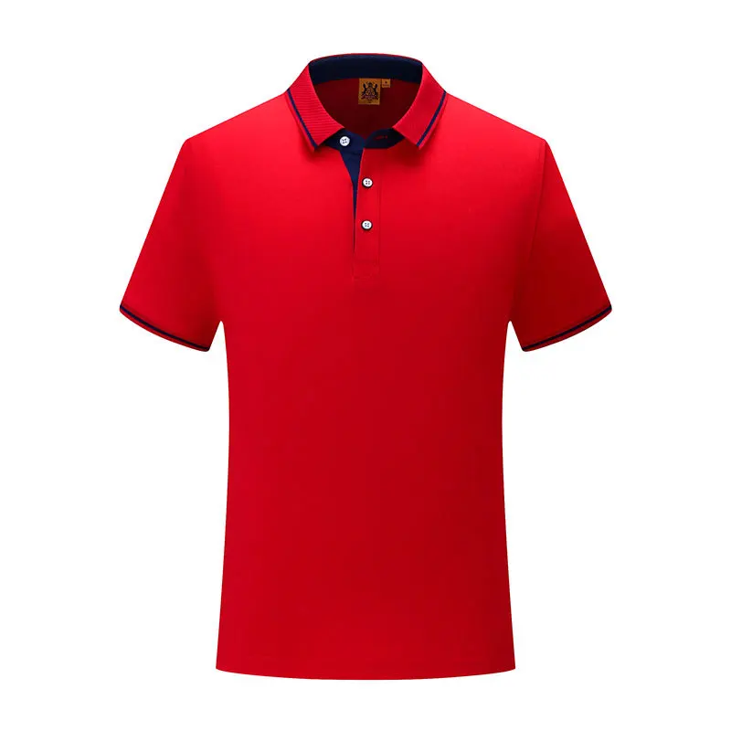 Wholesale High-End 190g 40 Yarns Custom Embroidered LOGO Printing Polo Shirt Cotton