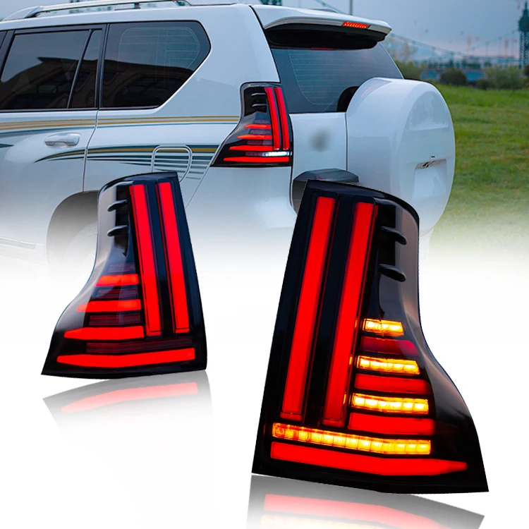 Modified Auto Parts Taillight Led Tail Lamp Light For Toyota Prado 150 Lexus GX 2014 2020