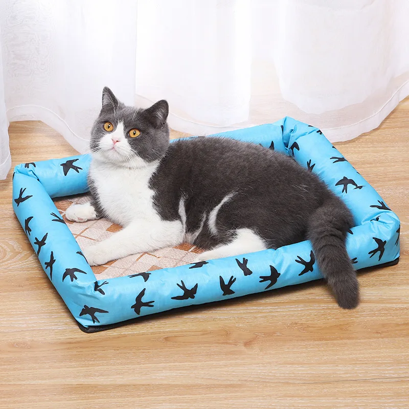 
Size S waterproof cooling pet mat for dog and cat bite resistant pet kennel dog ice mat pet bed cooling cat summer sleeping bed 