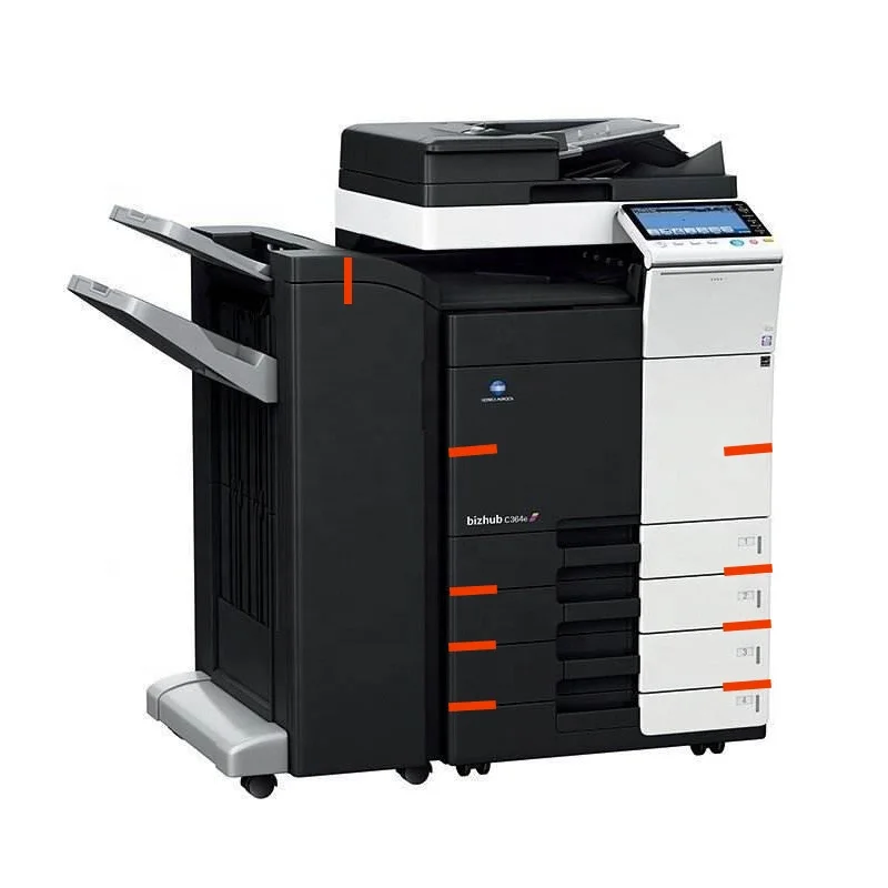 Konica Minolta C364C284C454C554 A3 Color Laser Copier Printer Scanner All-in-One Used Remanufactured Copier 90% New