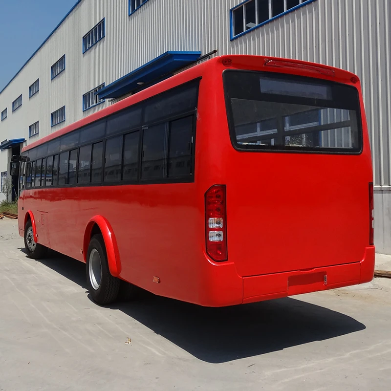 Custom Service electrical 45 Seats Closing windows and Sliding Doors Coaster Bus Toyota Coaster Passenger Bus For sale