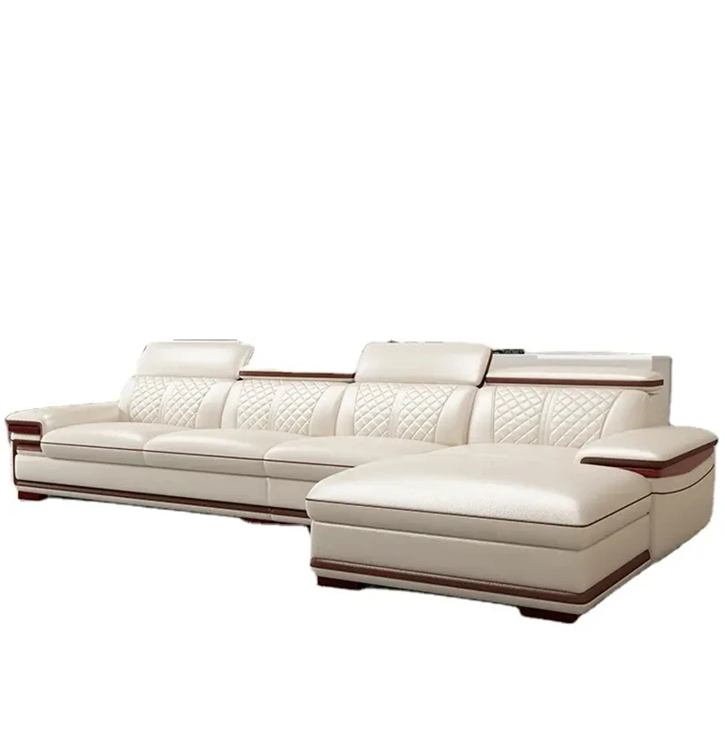Big house combination Top quality living room new U shaped sofa designs Fancy New Model corner Seater home furniture On Sales