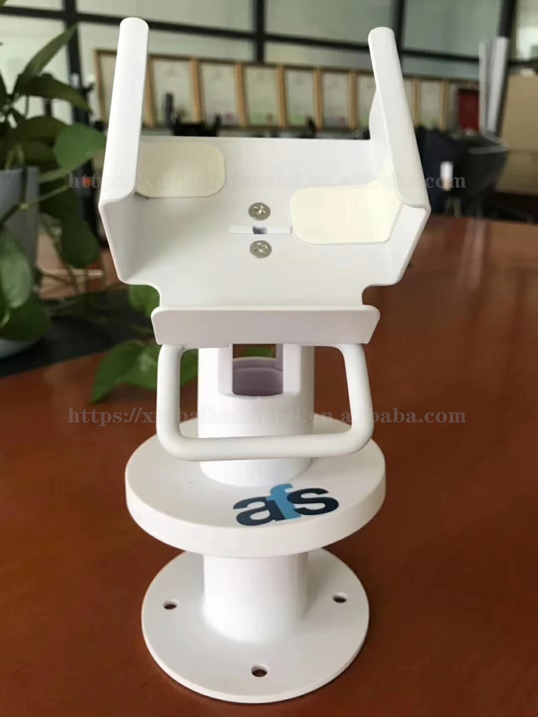 Round Stainless Steel Cash Register With Motor Large Supermarket Electric Conveyor Belt Cash Register Electric Cash Register