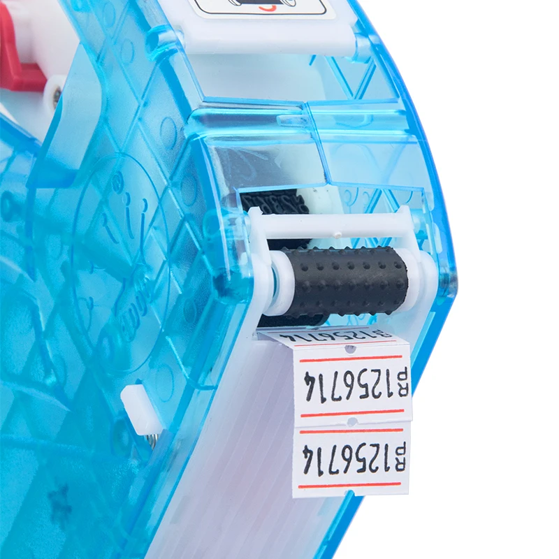 Crown Transparent 1000 Price Tag Gun 1 Line 8 Digits Label Maker Pricing Tool Numerical Handheld Labeller For Shop