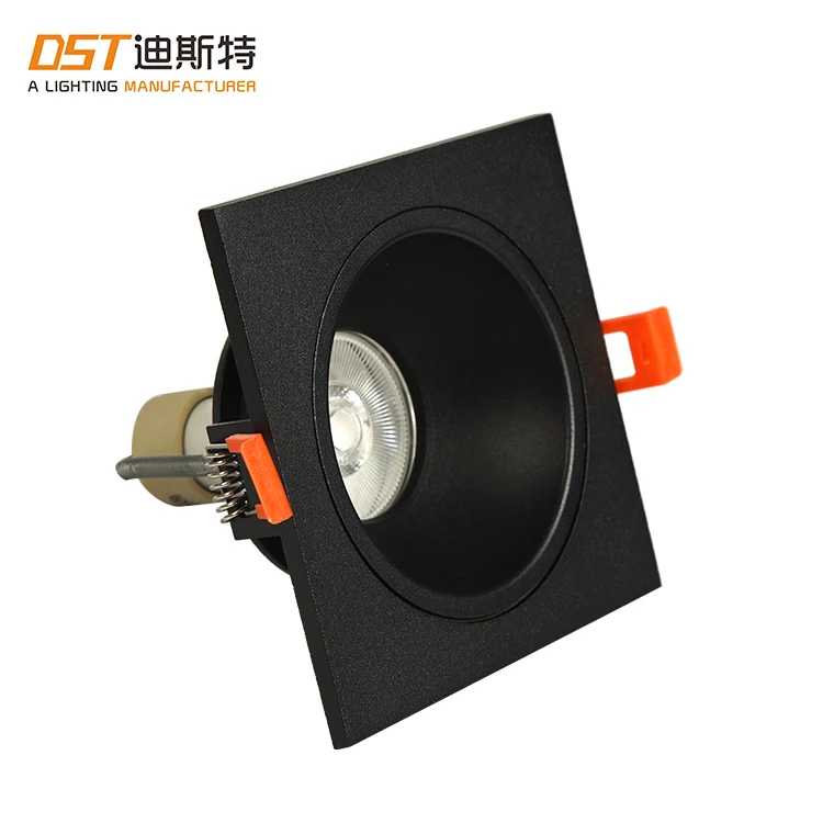 Wholesale OEM Customized Aluminum GU10 MR16 LED Bulb Housing Customized Sizes Lamp Housing