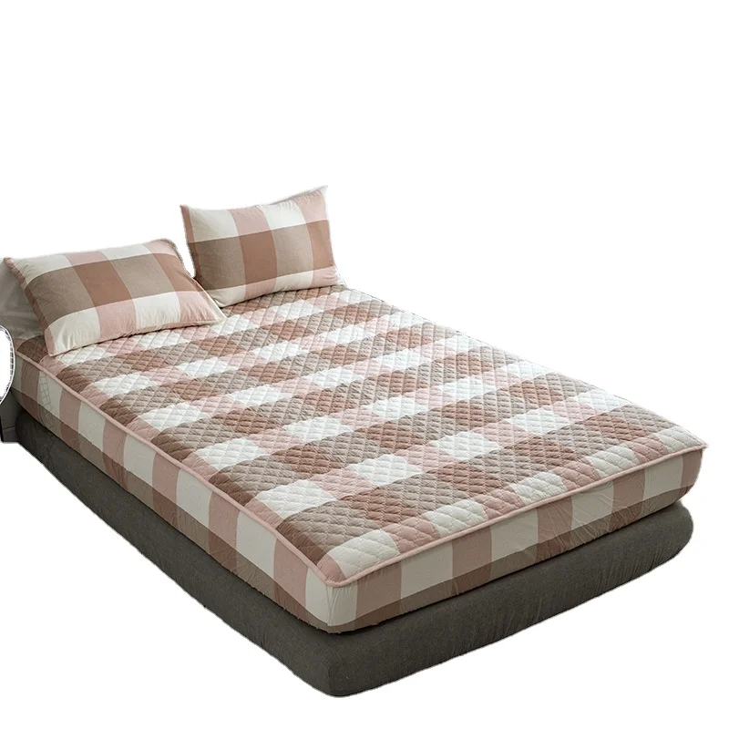 
Patterned absorbent bedroom waterproof matress cover mattress protector 