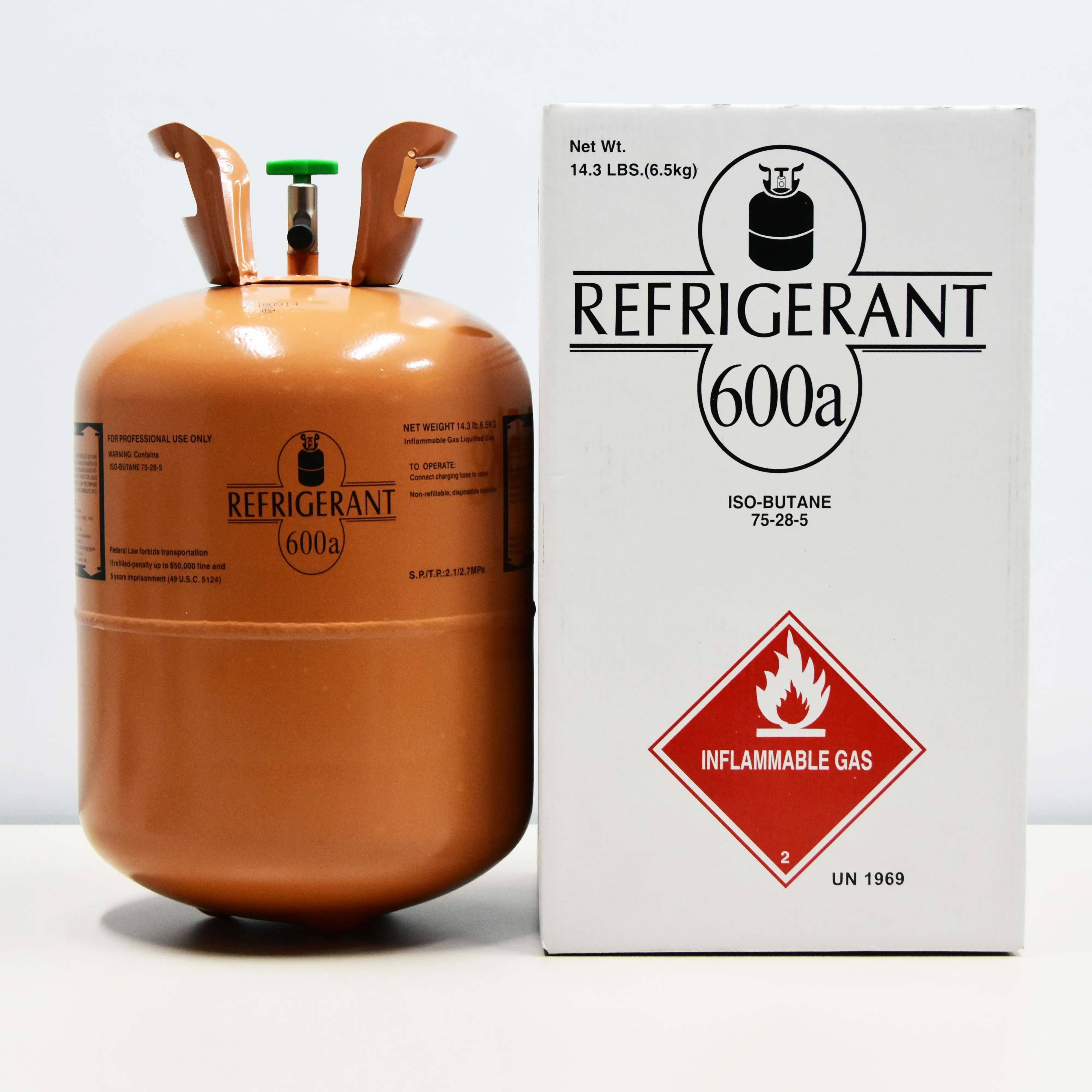 
wholesale high purity isobutane industrial environmental refrigerant gas r600a best replacement for r12 refrigerant gas r600a 