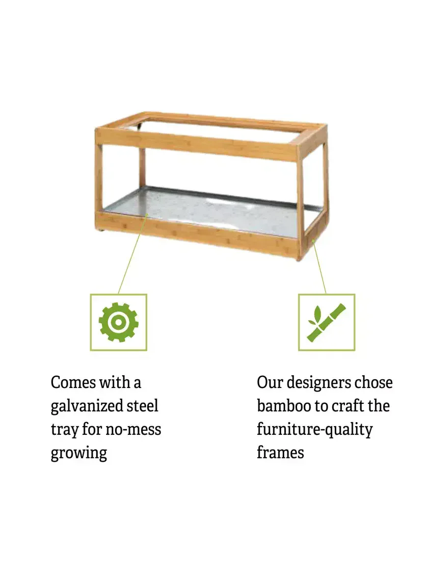 Factory Price Ultra-Bright LED Grow Light for low-growing herbs