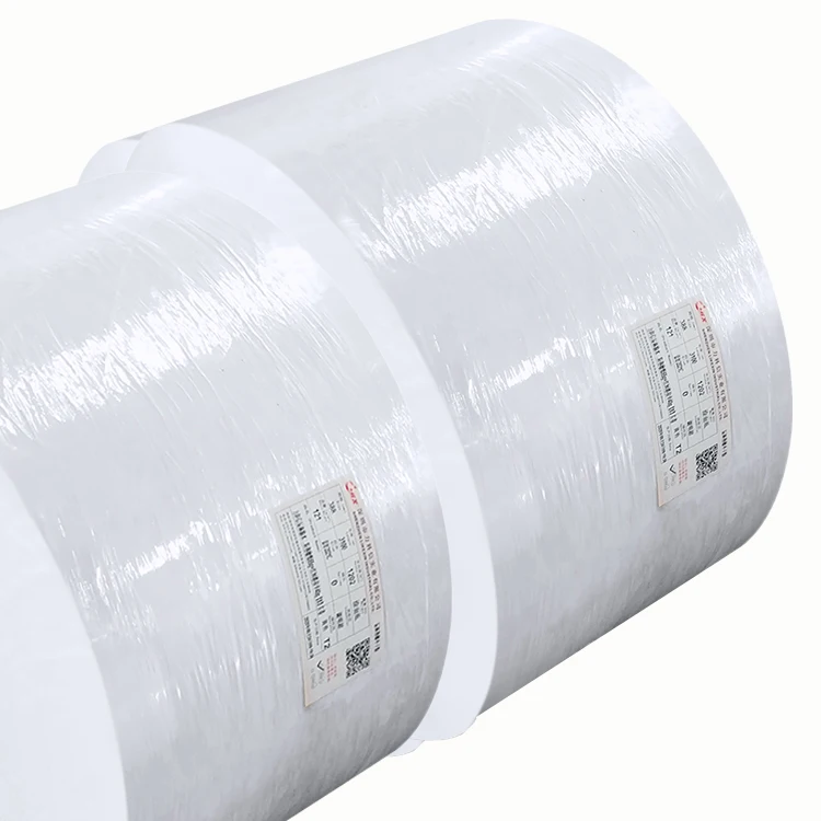White matt/glossy/Clear white Self Adhesive PP/PE/PET/BOPP film  Label Material Jumbo Roll Sticker