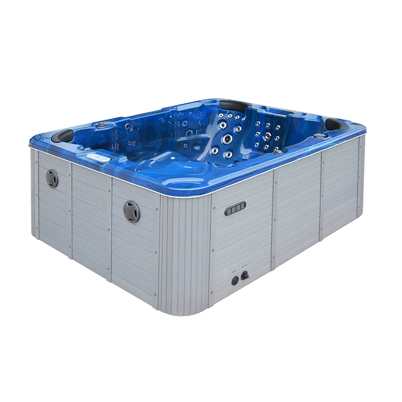 Sunrans hot sale 7 persons balboa whirlpool massage bathtub spa hot tub outdoor