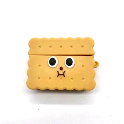 Cute Design Cartoon 3D Gift Silicone Anti-dust Protective Earphone  holder cases for earphone