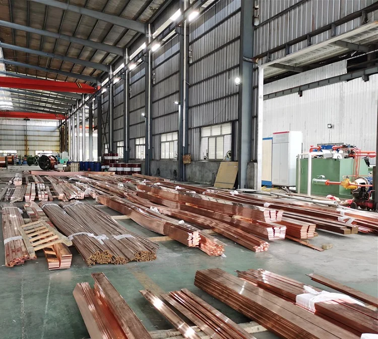 Cheap price 99.9% pure copper flat bus bar  tinned