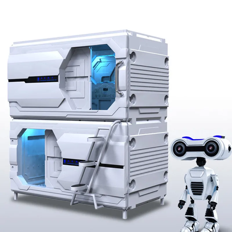 Hongkai Sleep Cabin for Indoor Hospital Use Single & Double Space Bed, Smart Sleep Capsule
