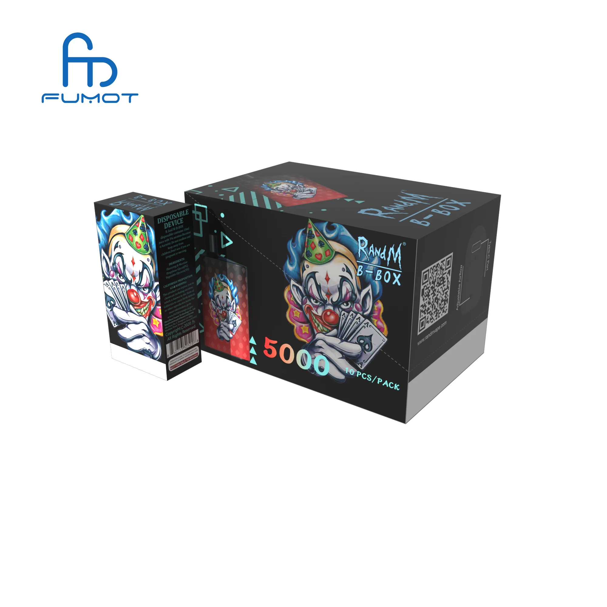 Randm B-BOX 5000 коробка упаковки сетки катушки R и M RM R M Dazzle Подарочная коробка OEM