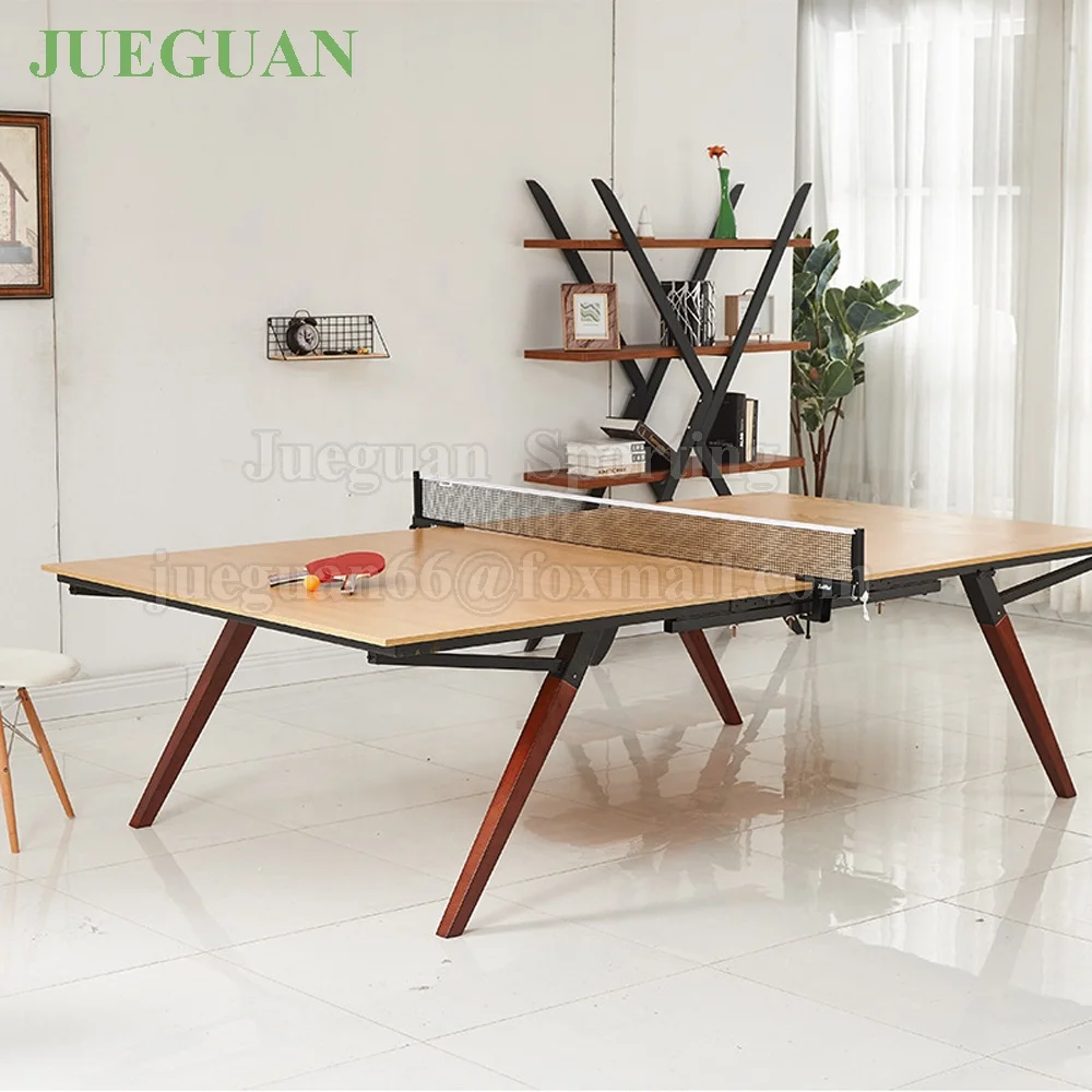 Modern Hardwood wholesale waterproof pingpong tabletennis tables indoor