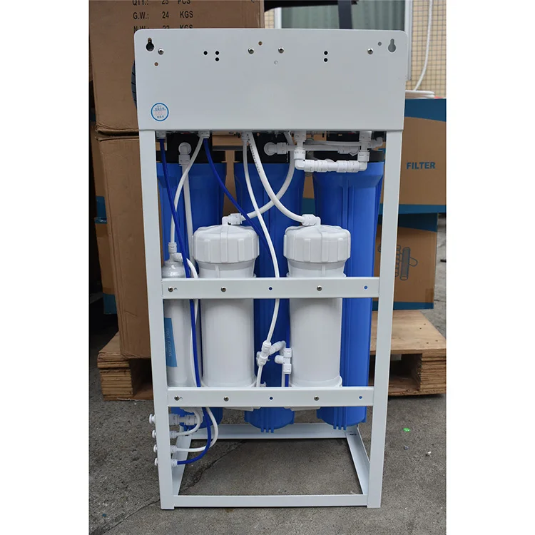 
Commercial 5 stages water filter plant reverse osmosis 500 gpd ro system 