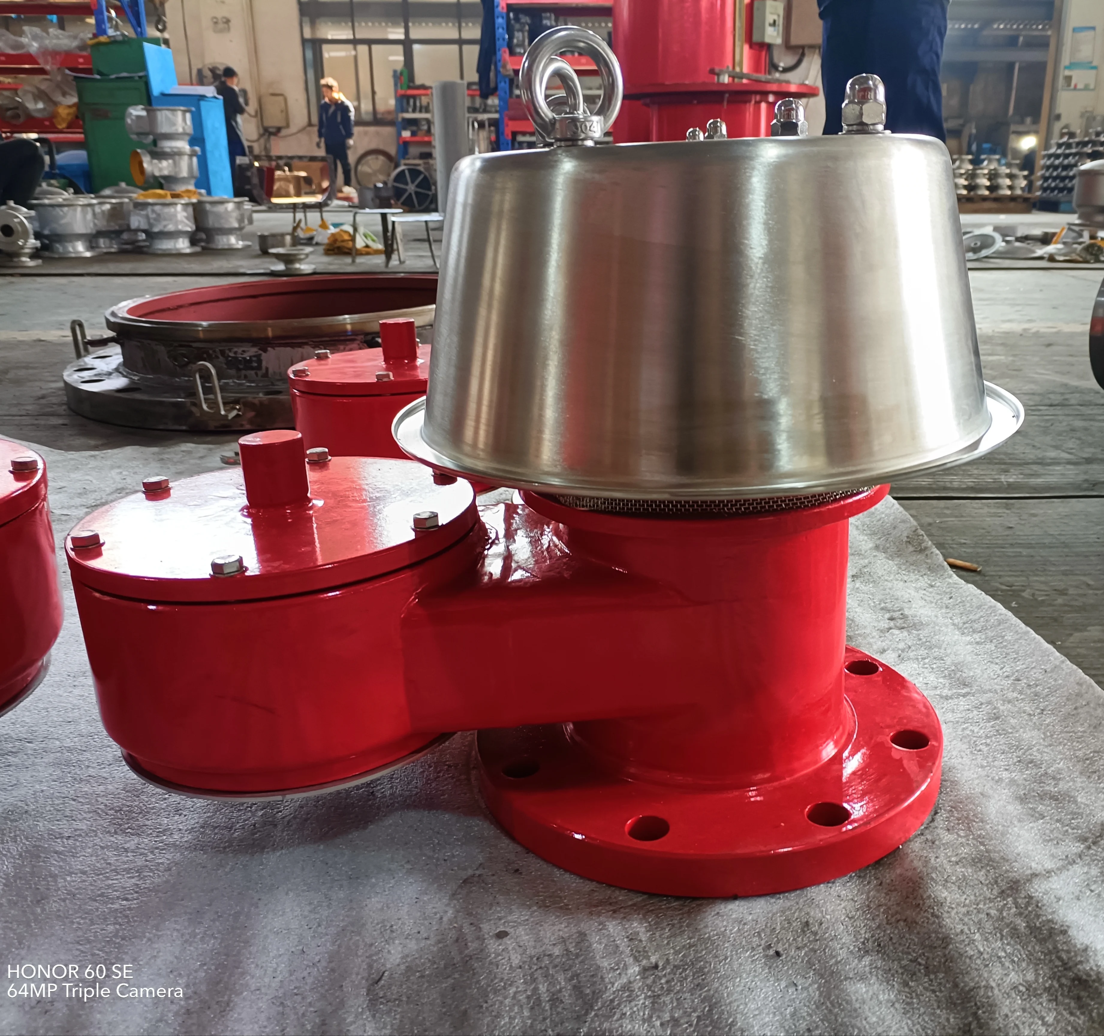 Вакуумный дыхательный клапан среднего и низкого давления с пламегасителем