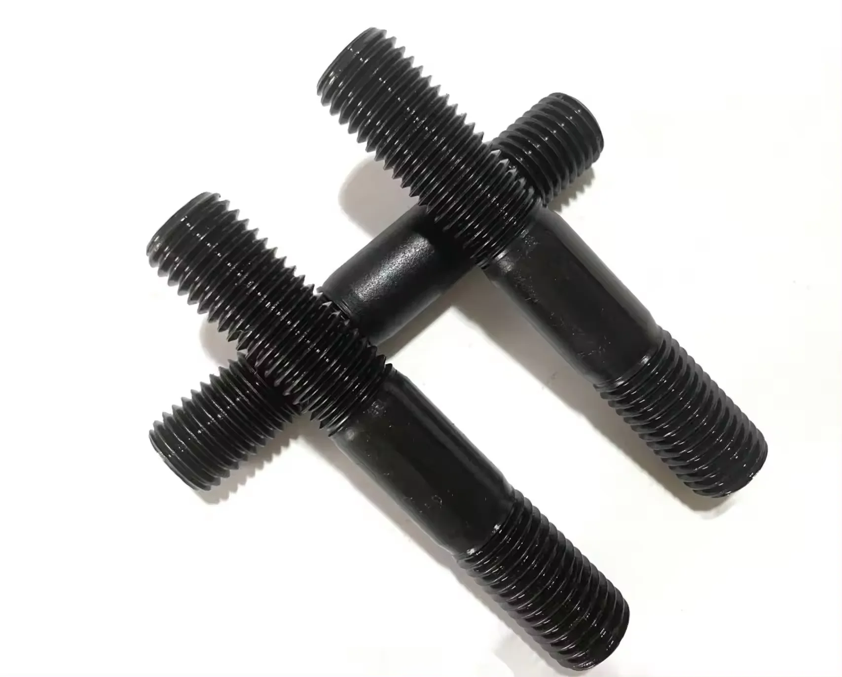 Special Anti-Corrosion 35CrMoA Stud Petrochemical Stainless Steel with Zinc Finish DIN Standard Manufactured by Petrochemical